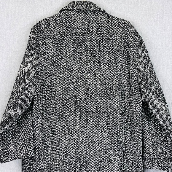 H&M Monteco S Collared Full Length Transition Fall Winter Coat Sustainable - Picture 12 of 16